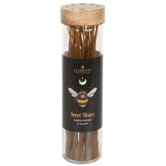 Dark Forest Incense - Sweet Honey (30ct) - Glass tube with incense holder